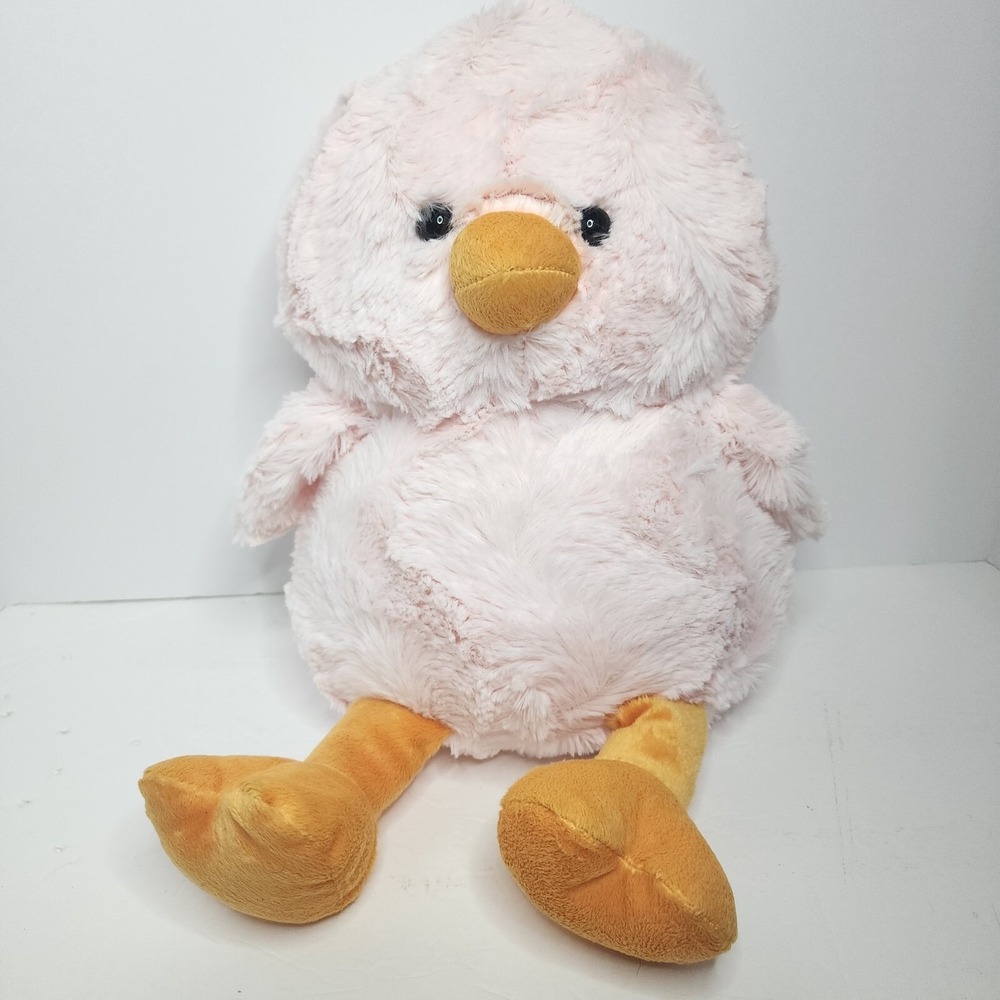 Animal Adventure Light Pink DUCK Chick Plush 2023 Easter 15" Stuffed Animal Toy